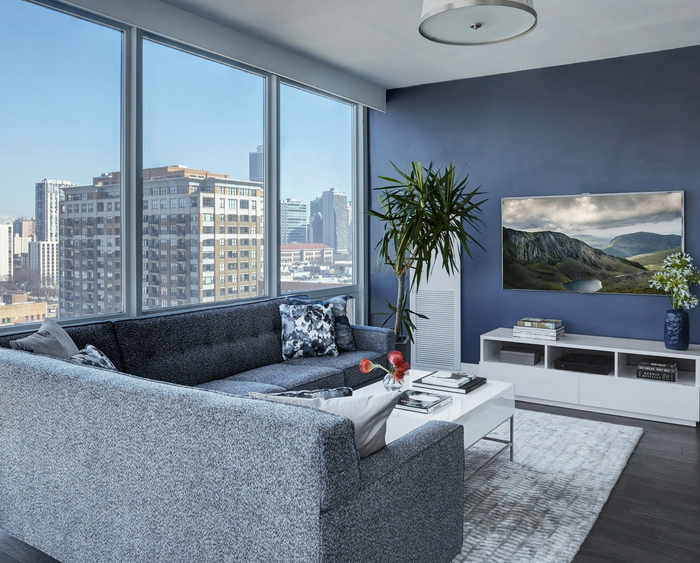 30 Relaxing Blue And Gray Living Room Ideas - Foter with regard to Embrace the Serenity of Blue in Your Modern Living Room