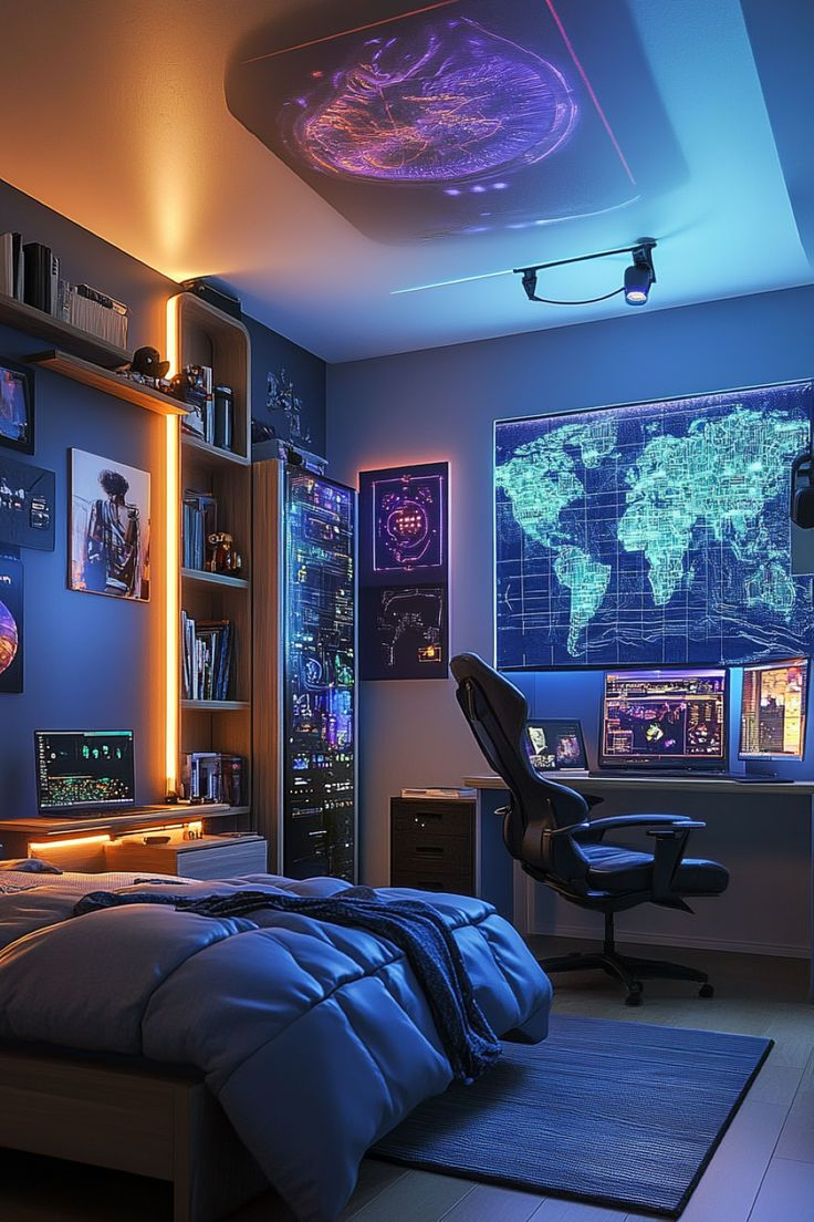 33 Brilliant Teen Boy Bedroom Ideas | Teenager Bedroom Boy, Boys ... inside