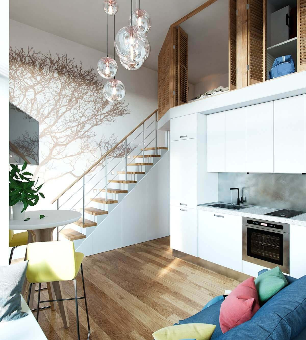 Embracing Compact Living Innovative Interior Design for Townhouses