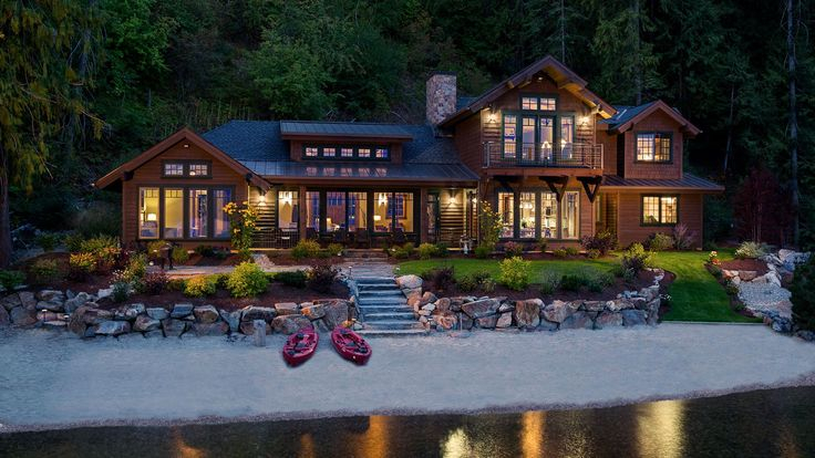 35+ Awesome Dreaming Lake House Design Ideas — Freshouz Home ... with Lake Home Design Ideas