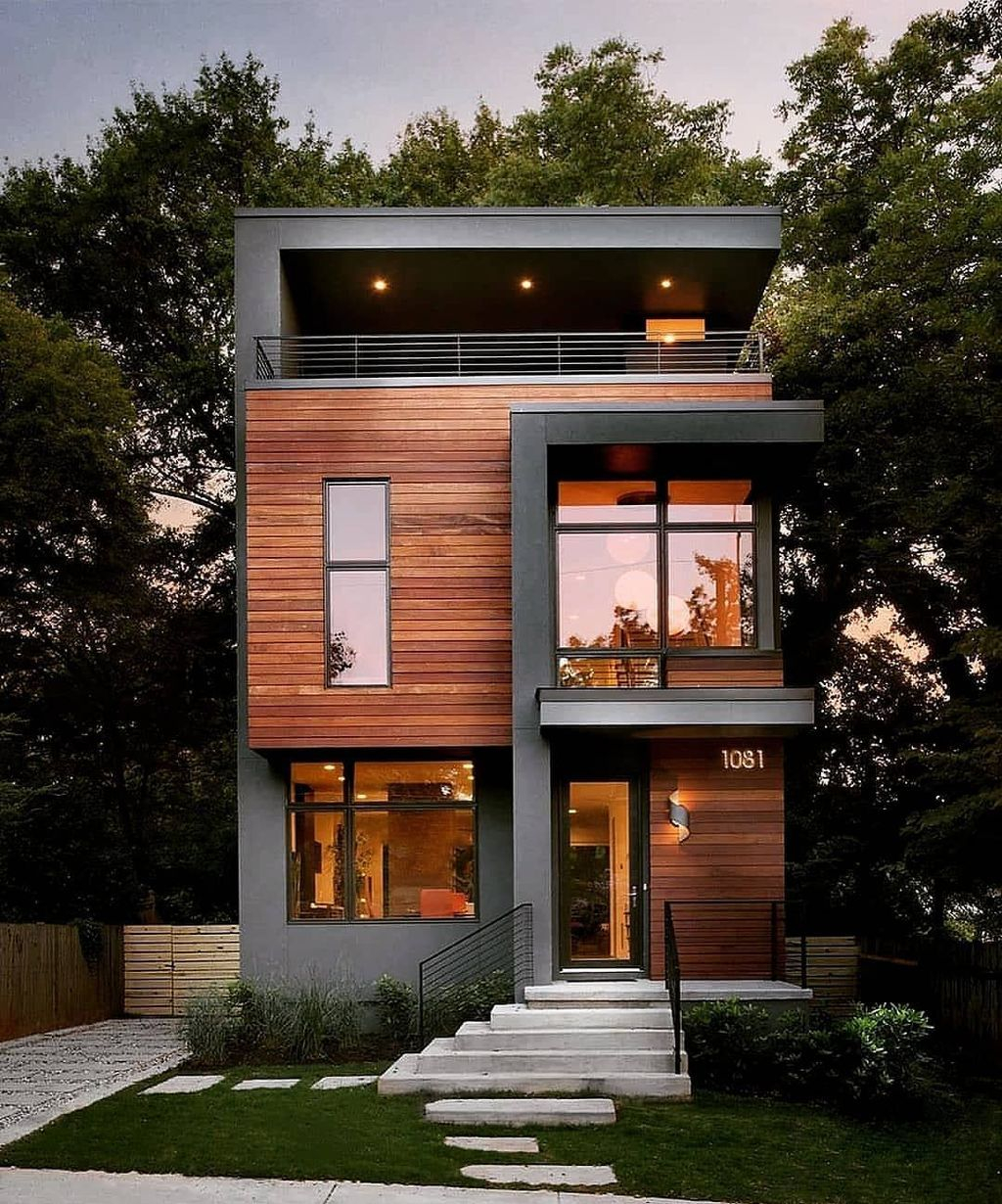 35 Awesome Small Contemporary House Designs Ideas To Try | Small House ... with regard to Unlock Your Dream Home Simple Design Principles That Make a Difference