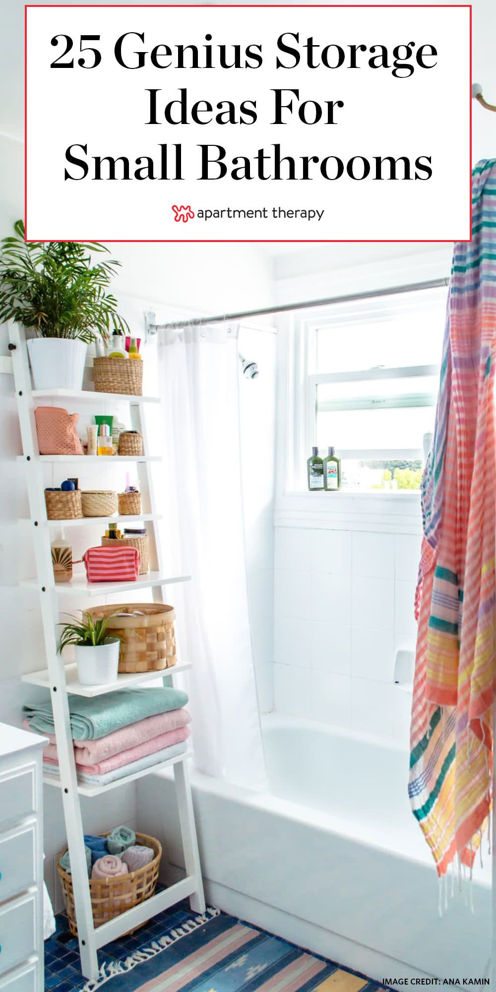 35 Bathroom Storage Ideas To Maximize Every Square Inch Of That Teeny ... within