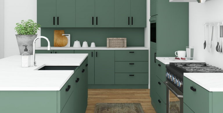 35 Best Kitchen Color Schemes For All Types Of Kitchen - Foyr regarding