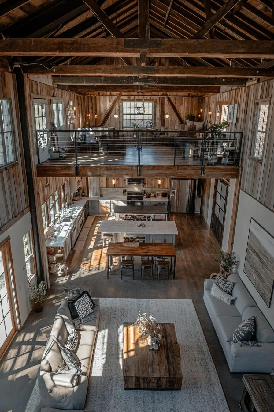 38 Charming Barndominium Interior Ideas You'll Love | Barn House Design ... throughout Barn Interior Design Ideas