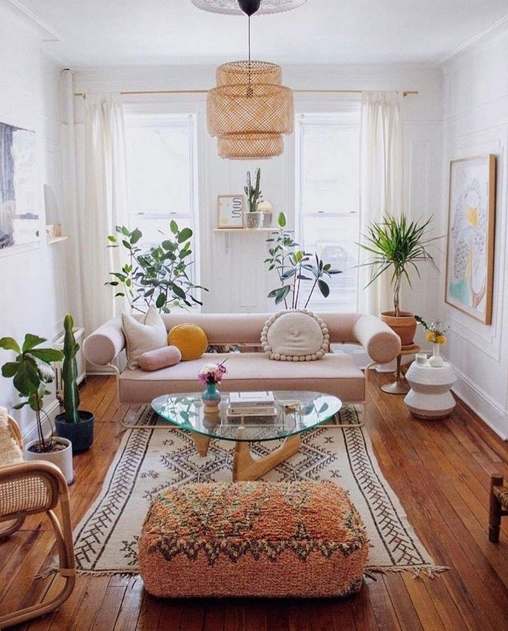 38 Lovely Living Room Decoration Ideas With Bohemian Style | Bohemian ... regarding Boho Interior Design Ideas