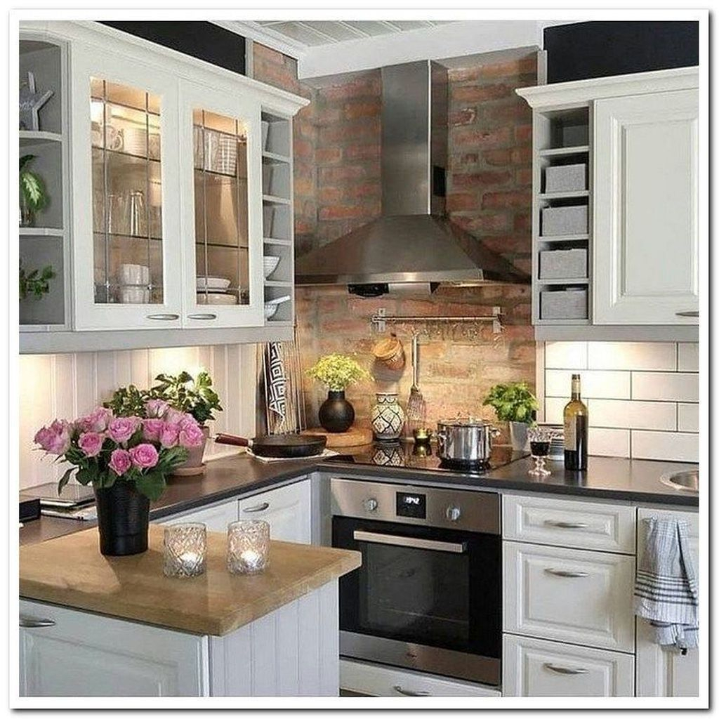 39 Attractive Small Kitchen Decorating Ideas On A Budget – Besthomish intended for Small Kitchen Home Design Ideas