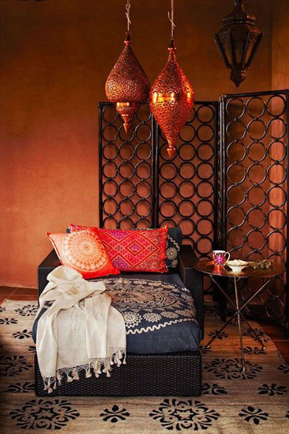 4 Moroccan Living Room Furniture Ideas within