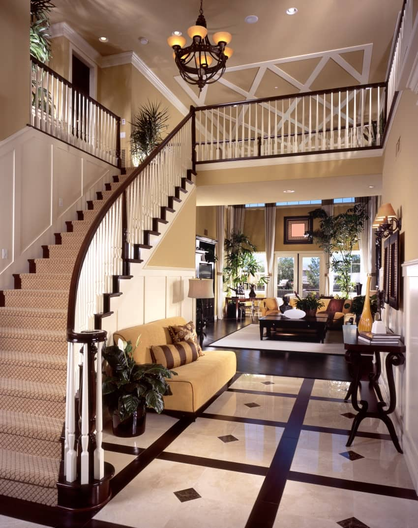 40 Fantastic Foyer (Entryways) In Luxury Houses (Images) with Front Entrance Interior Design Ideas