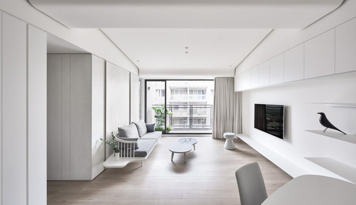 40 Gorgeously Minimalist Living Rooms That Find Substance In Simplicity in Minimalist Home Interior Design Ideas