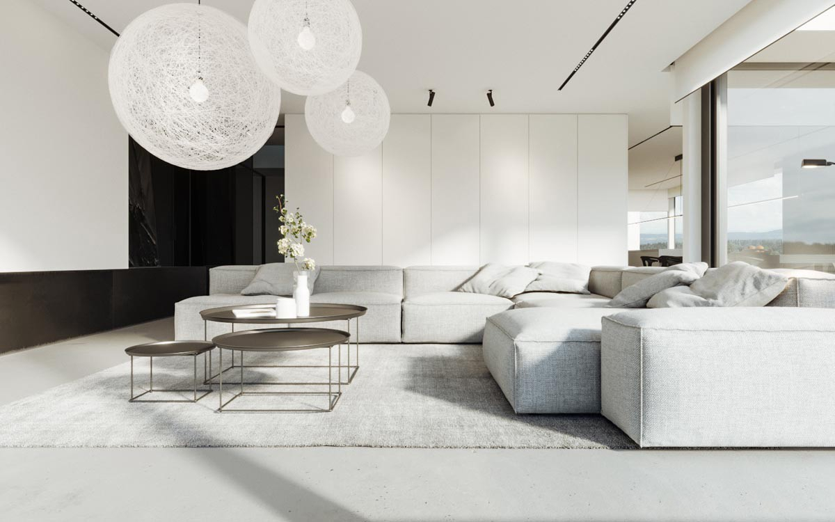 40 Gorgeously Minimalist Living Rooms That Find Substance In Simplicity inside Transform Your Living Room with These Modern Minimalist Concepts