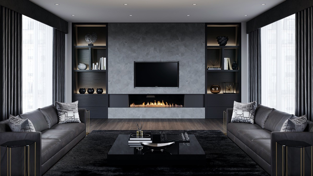 40 Grey Living Rooms That Help Your Lounge Look Effortlessly Stylish ... in Transform Your Living Room with Elegant Grey Furniture