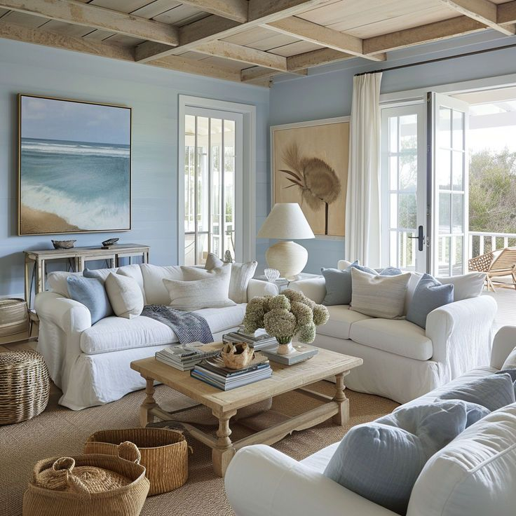 42 Coastal Living Room Design Ideas You Haven't Seen Before - Edward ... with