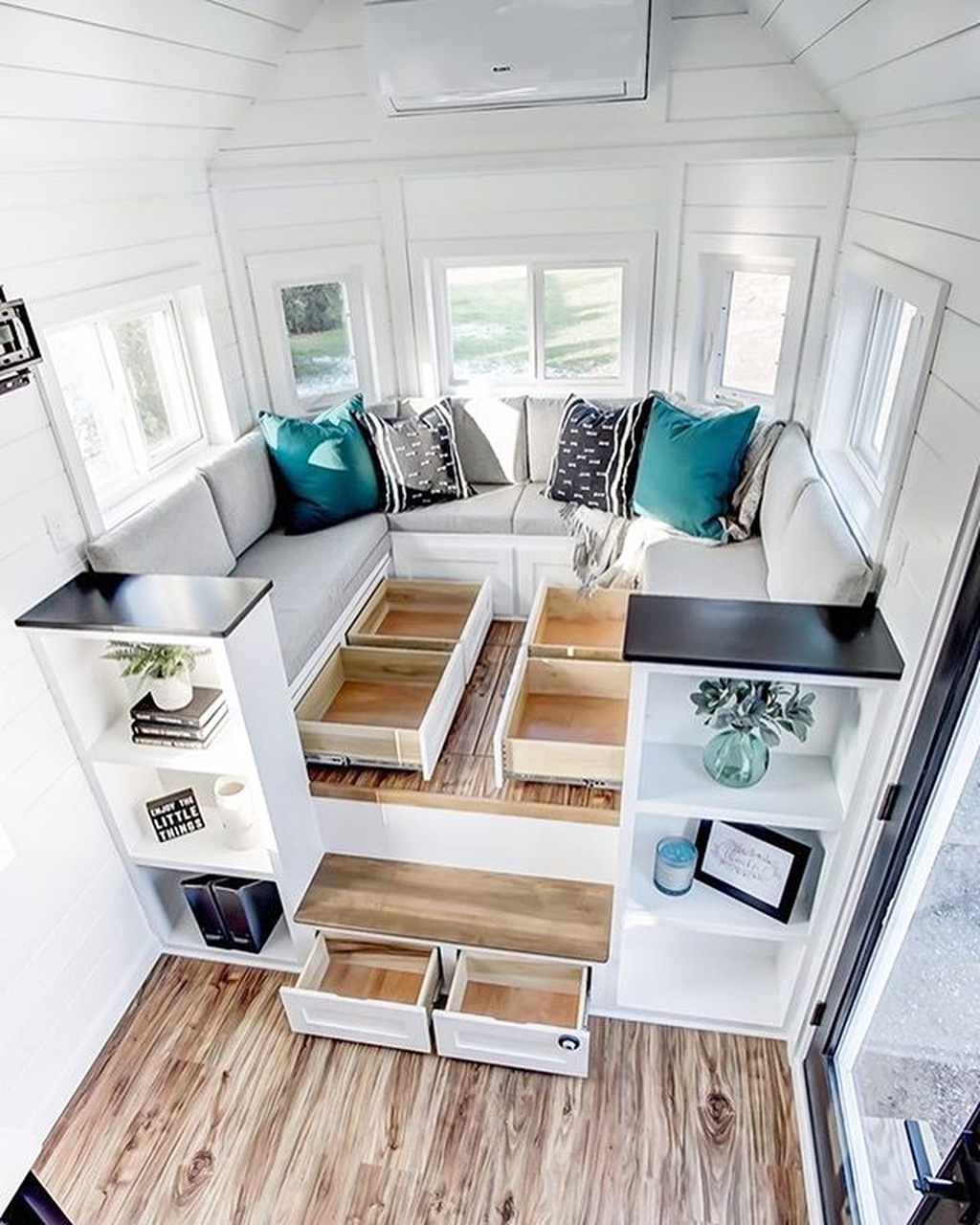 43 Astonishing Tiny House Design Ideas With Fabulous Storage - Besthomish for Little Home Design Ideas