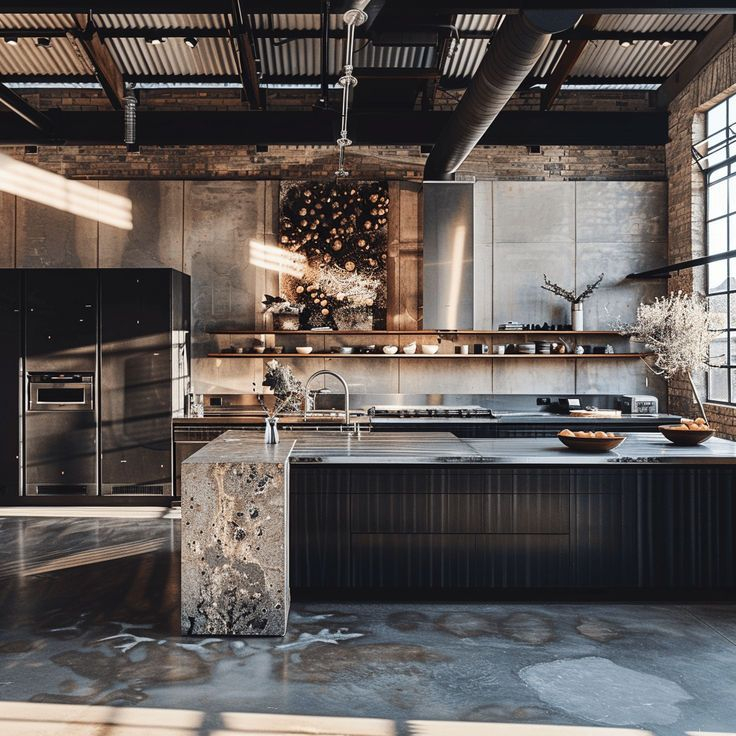 49 Must Know Tips For Crafting An Extraordinary Industrial Kitchen ... throughout Unlock Stunning Aesthetics with These Modern Kitchen Images