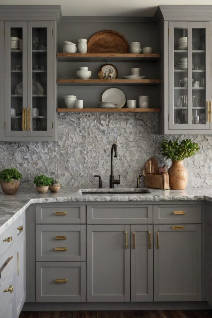 5 Ideas For Using Dove Gray Cabinets In Your Home (Elevate Your Kitchen ... pertaining to