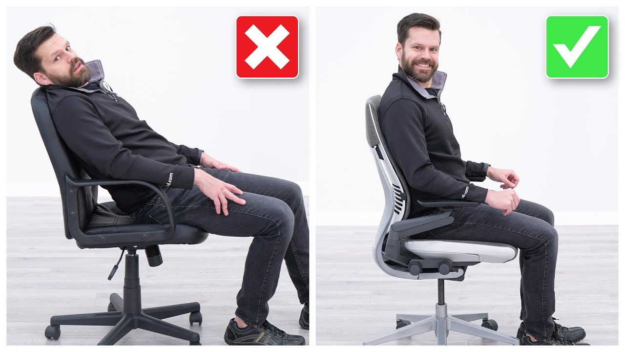 5 Tips To Always Avoid Back Pain In Your New Chair - Youtube with regard to My Journey to a Pain-Free Back Thanks to This Office Chair