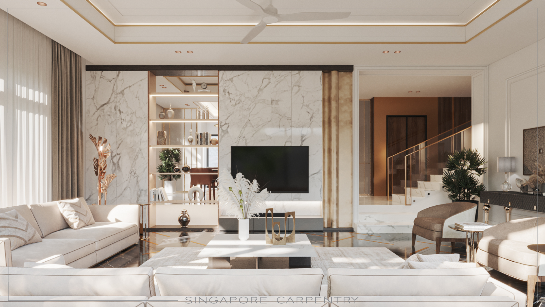 5 Ultra Luxury Living Room Interiors To Elevate Your Home - Carpentry ... for Luxury Home Interior Design Ideas