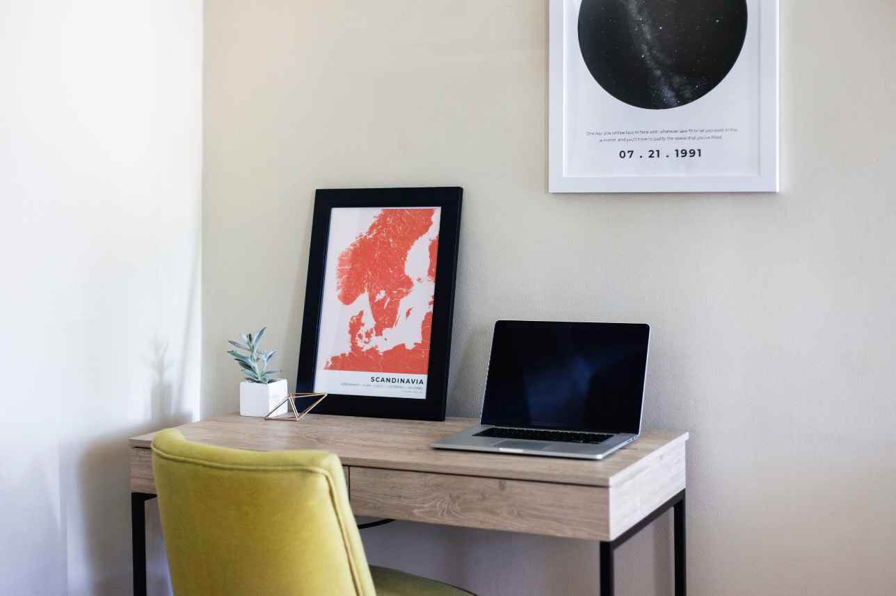 5 Ways To Elevate Your Home Office - Craft &amp;Amp; Oak inside Elevate Your Home Office Aesthetic with a White Chair