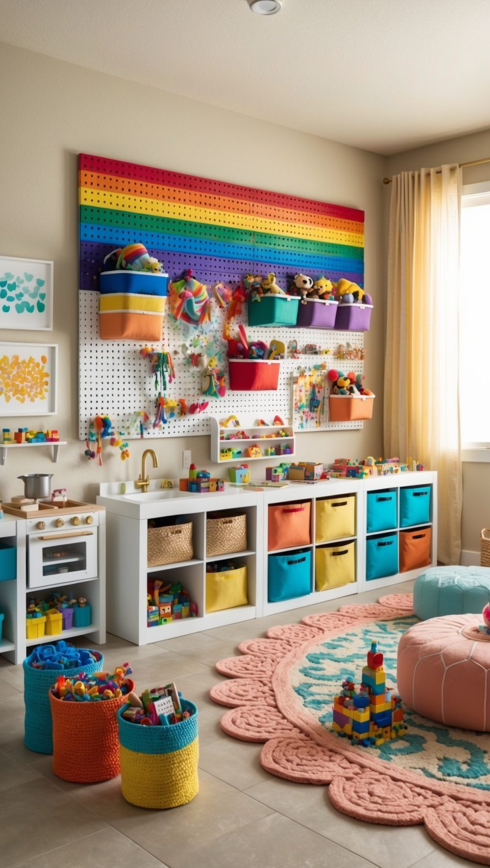 50 Brilliant Toy Storage Ideas For Every Playroom In 2024 | Kids ... with Smart Playroom Storage Solutions for a Tidy Home