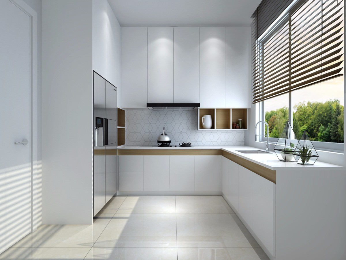50 Lovely L-Shaped Kitchen Designs &amp;Amp; Tips You Can Use From Theminterior ... intended for Transform Your L-Shaped Kitchen with These Smart Design Secrets