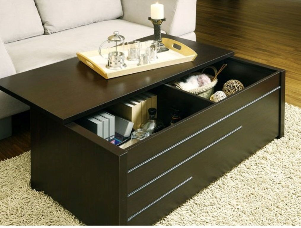 Why a Dark Wood Coffee Table with Storage is a Must-Have for Modern Homes