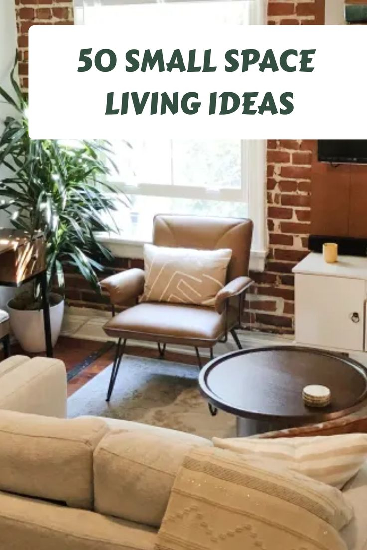 50 Small Space Living Ideas Light Colored Furniture, Colorful Furniture ... throughout