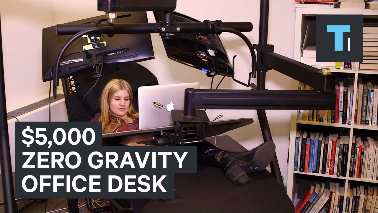 $5,000 Zero Gravity Office Desk - Youtube in