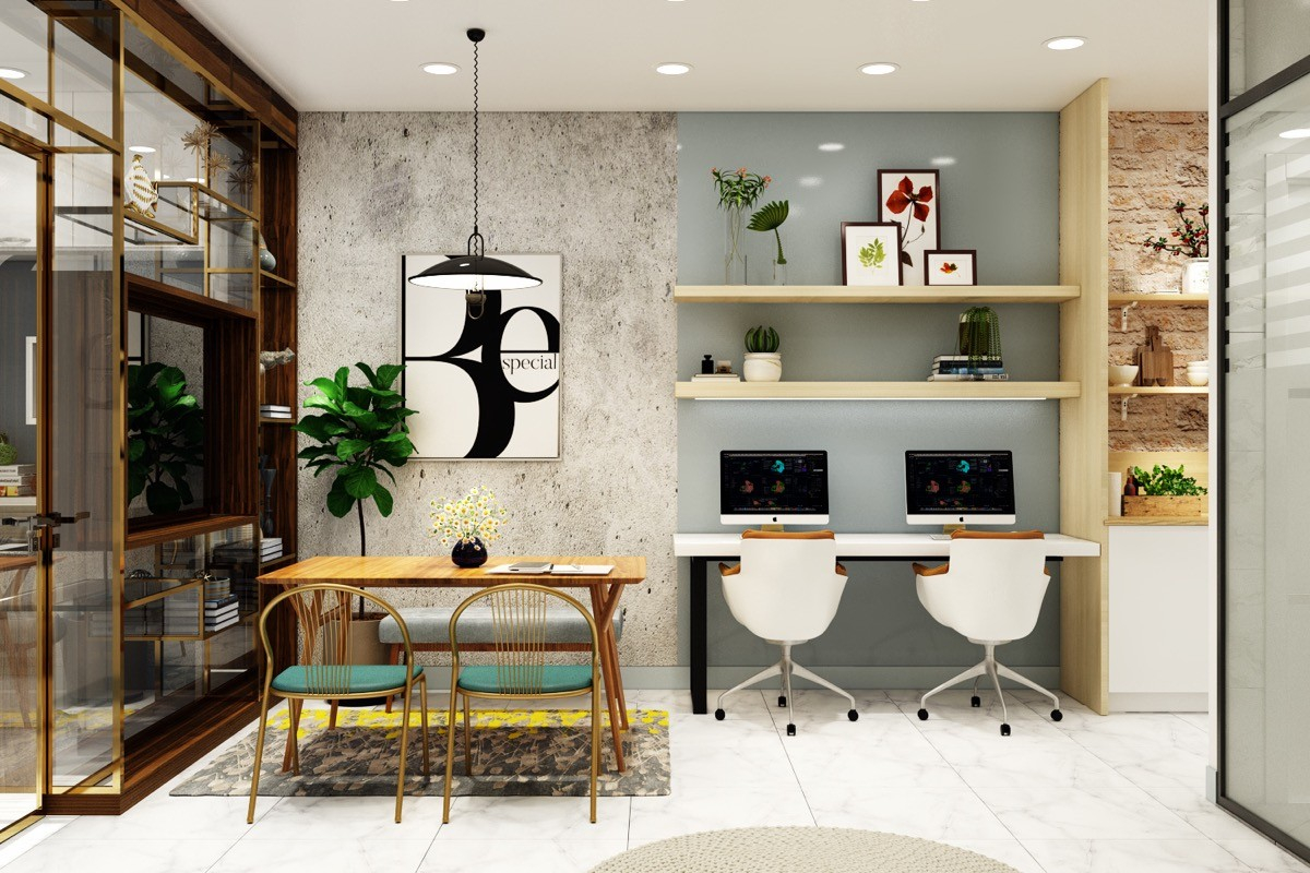 51 Modern Home Office Design Ideas For Inspiration inside The Art of Ergonomics Essential Home Office Design Principles