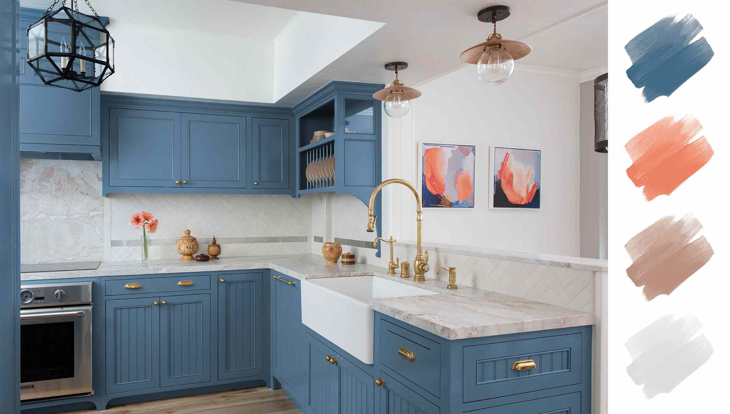 6 Beautiful Kitchen Color Schemes For Every Style, Per Designers with From Calm to Vibrant Finding the Right Kitchen Color Scheme
