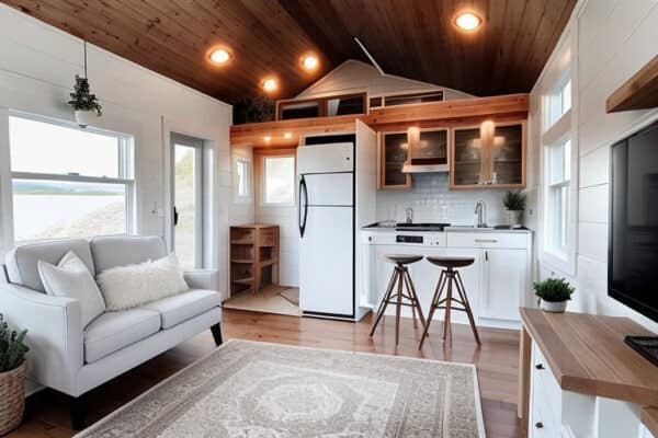6 Spectacular Tiny Home Interior Design Models You'll Love! - United ... intended for Transforming Your Tiny Haven Small Cottage Interior Design Inspiration