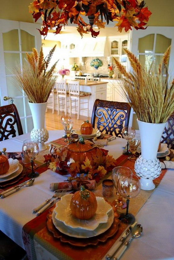 65 Fall Dining Room Ideas Creating Beautiful And Cozy Interior Decor ... pertaining to Seasonal Dining Room Table Decor for Every Occasion