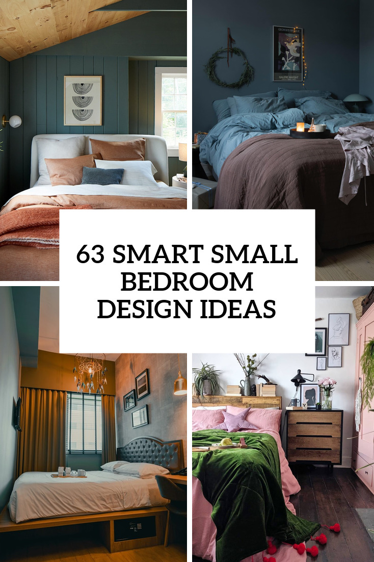 65 Smart Small Bedroom Design Ideas Digsdigs with Designing Small Rooms Ingenious Layouts and Smart Furniture Choices