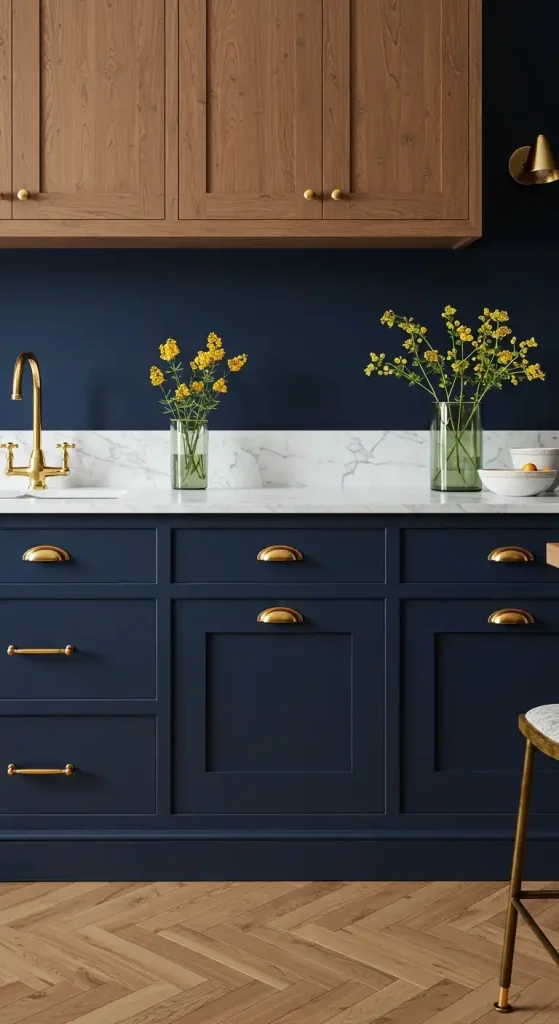 7 Beautiful Kitchen Color Ideas With Wood Cabinets For A Cozy Feel inside