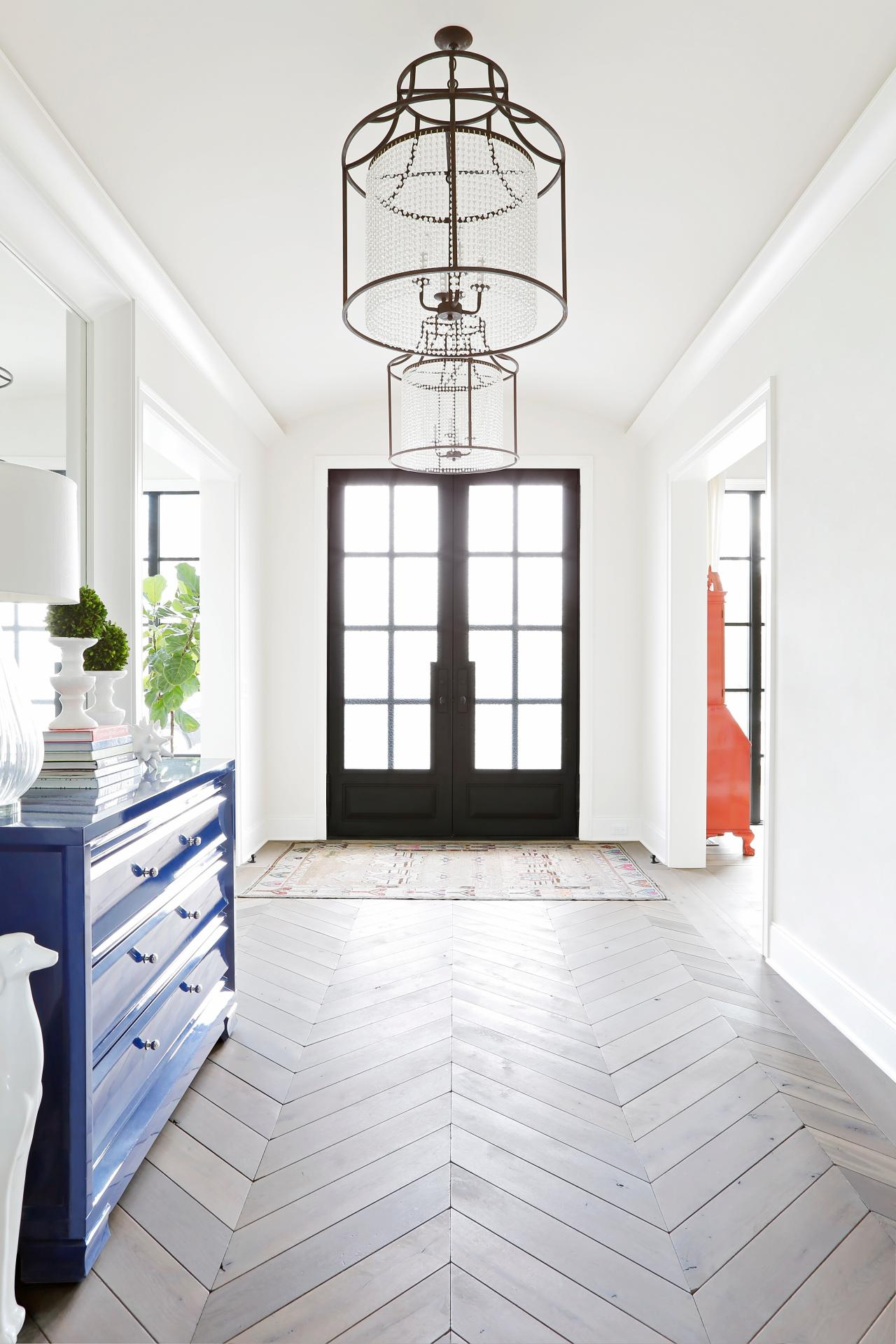 7 Designer Decorating Ideas To Steal For Your Entryway | Hgtv's ... pertaining to Front Entrance Interior Design Ideas
