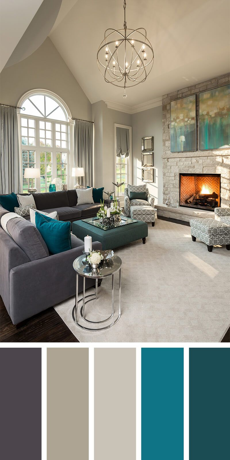7 Living Room Color Schemes That Will Make Your Space Look ... for