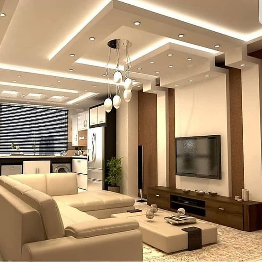 +70 Unique Ceiling Design Ideas For Your Living Room | House Ceiling ... within Ceiling Interior Design Ideas