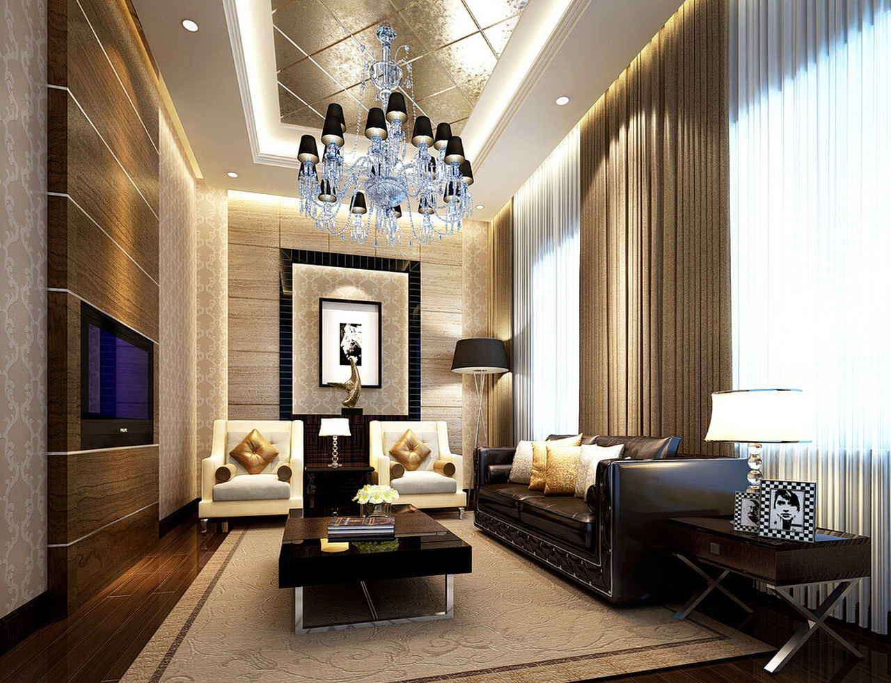 77 Really Cool Living Room Lighting Tips, Tricks, Ideas And Photos ... for Layering Light Create Ambiance and Functionality at Home