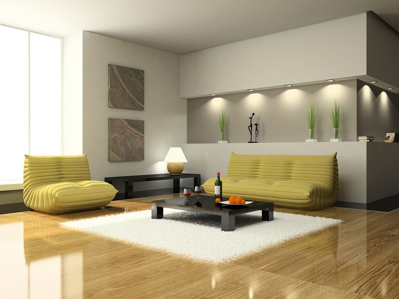 77 Really Cool Living Room Lighting Tips, Tricks, Ideas And Photos ... in Light Interior Design Ideas