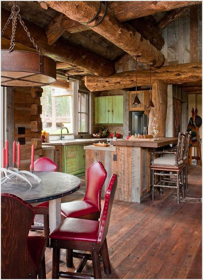 8 Amazing Log Cabin Interiors That Will Make You Awestruck with Bringing the Outdoors In Essential Small Log Cabin Interior Design Elements