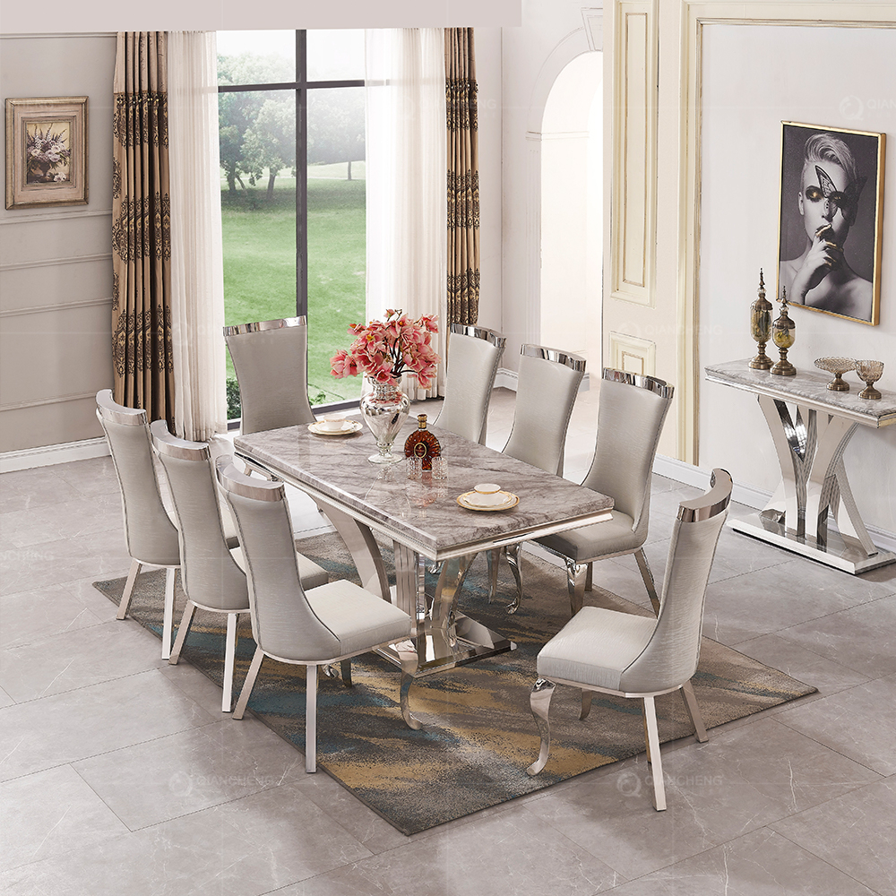 8 Seat Rectangular Gold Dining Room Table within Finding the Perfect Gold Dining Room Table for Your Home