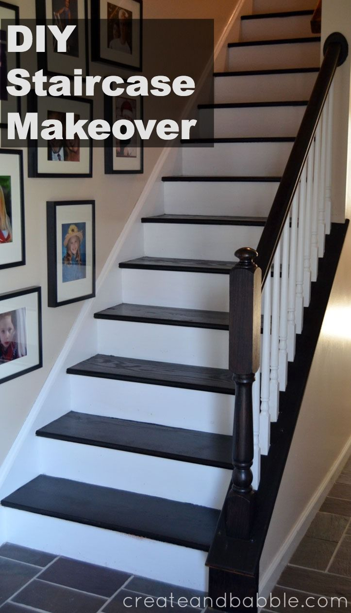 83 Best Staircase Makeovers Images On Pinterest | Stairs, Stairways And ... pertaining to Staircase Makeovers That Will Completely Wow Your Guests