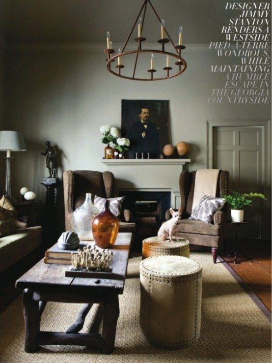 Crafting a Relaxed Yet Refined Masculine Living Room