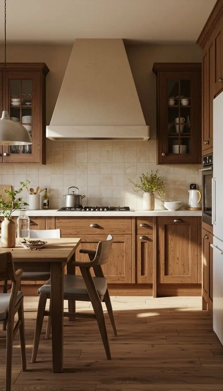 9 Elegant Kitchen Color Ideas With Oak Cabinets For A Timeless Appeal in