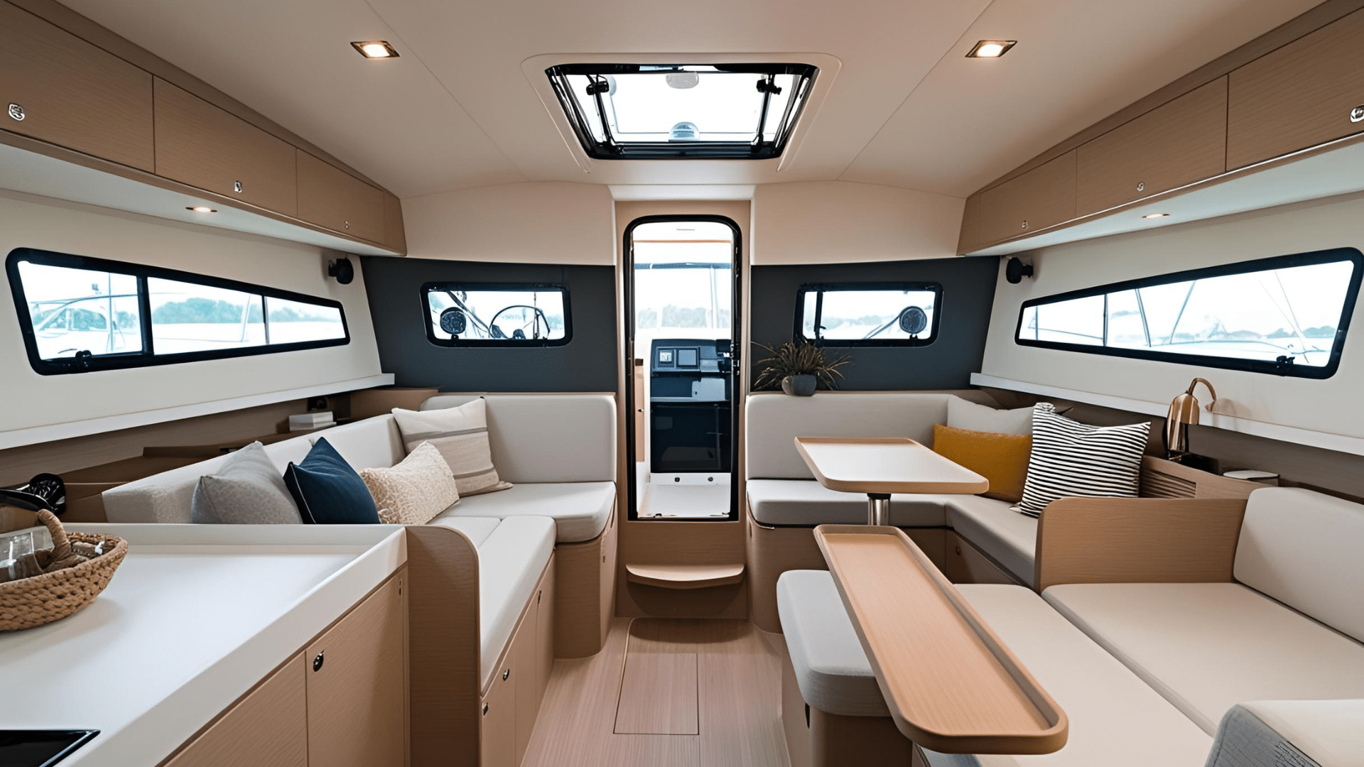 9 Small Boat Interior Design Ideas For Maximizing Space - A House In ... with Designing a Serene Small Boat Interior A Guide