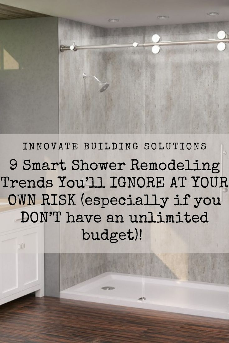 9 Smart Shower Remodeling Trends You’ll Ignore At Your Own Risk ... with Smart Bathroom Renovations You Can Tackle with Home Depot