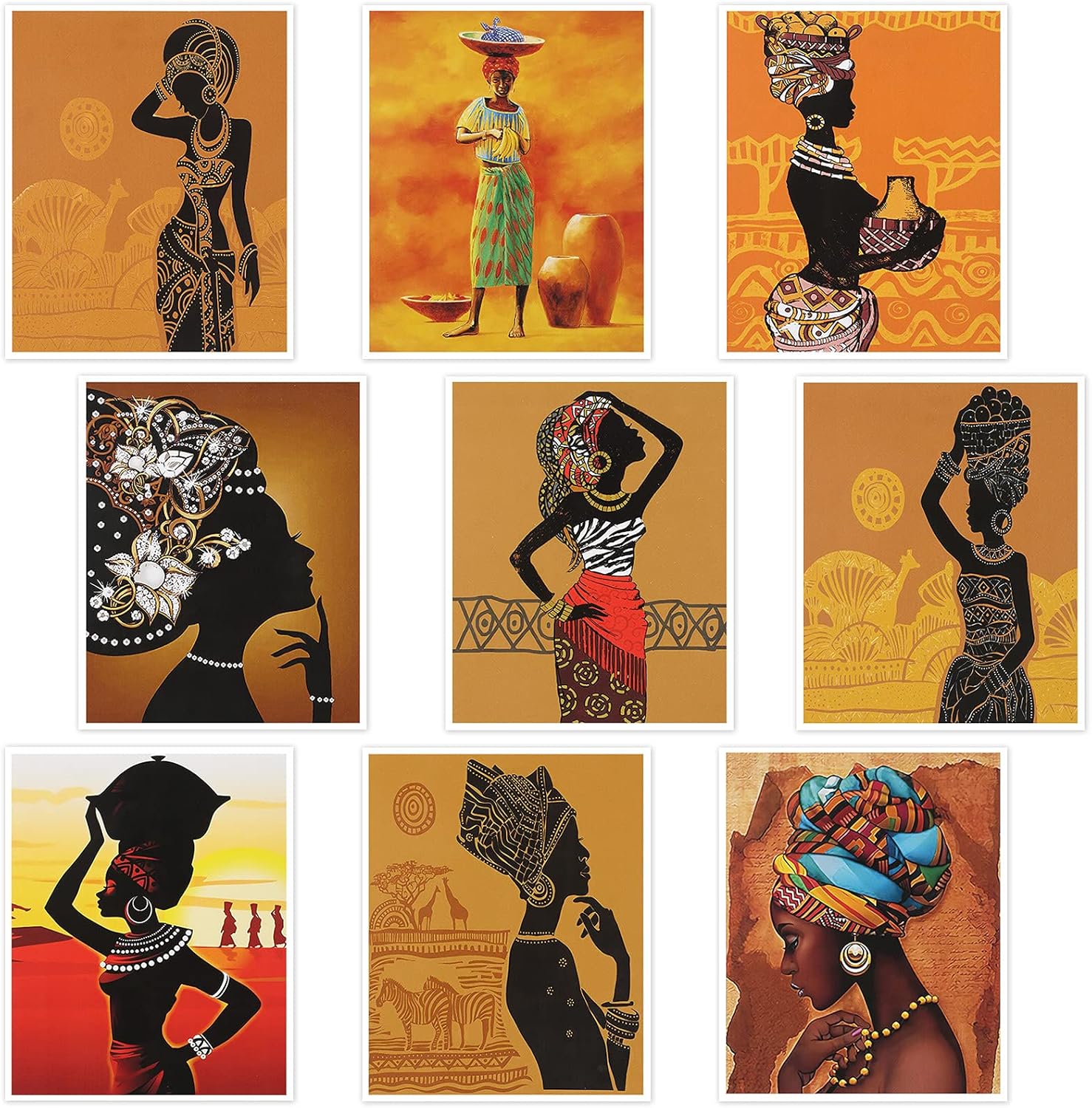 African Art Wall Decor, Unique & Handcrafted Pieces for Your Home