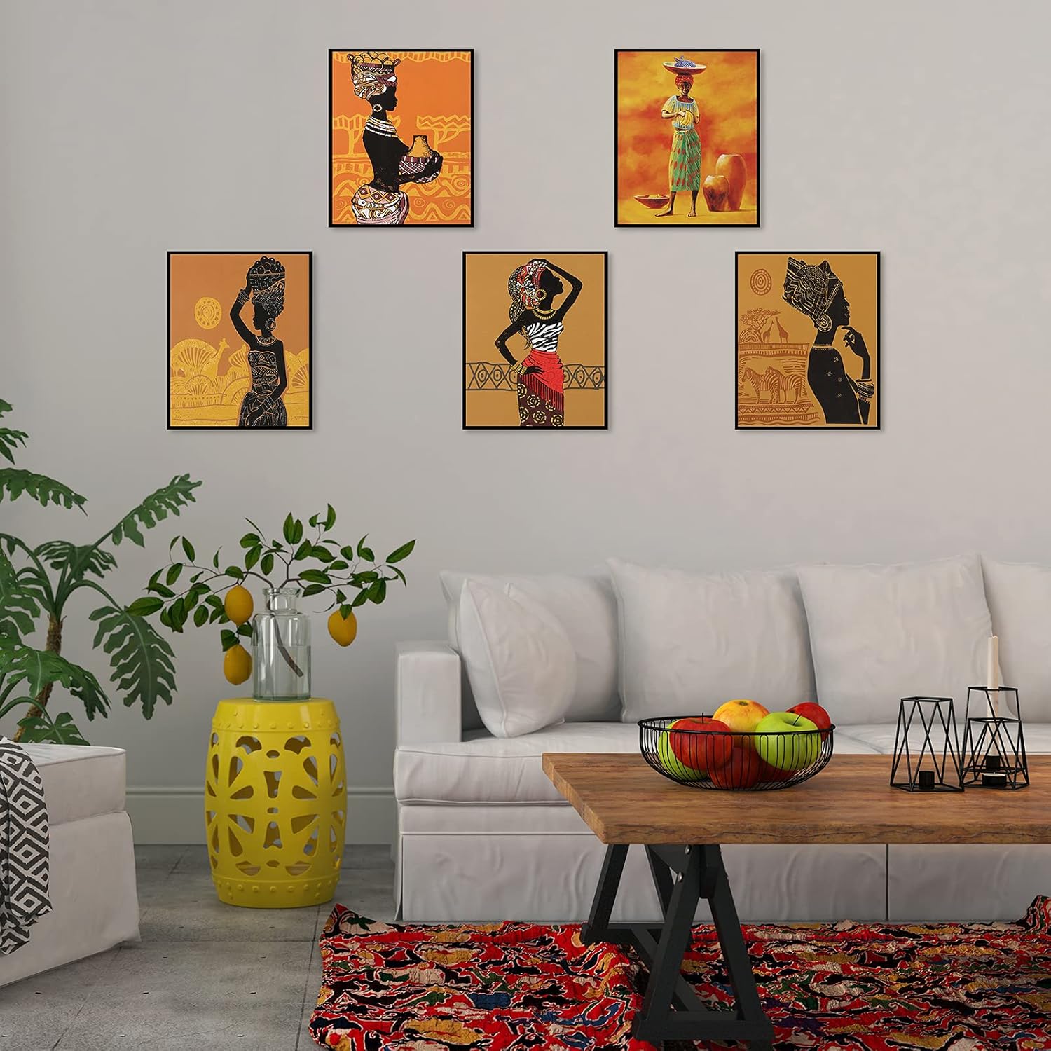 African Tribal Wall Decor, Bold & Meaningful Home Accents