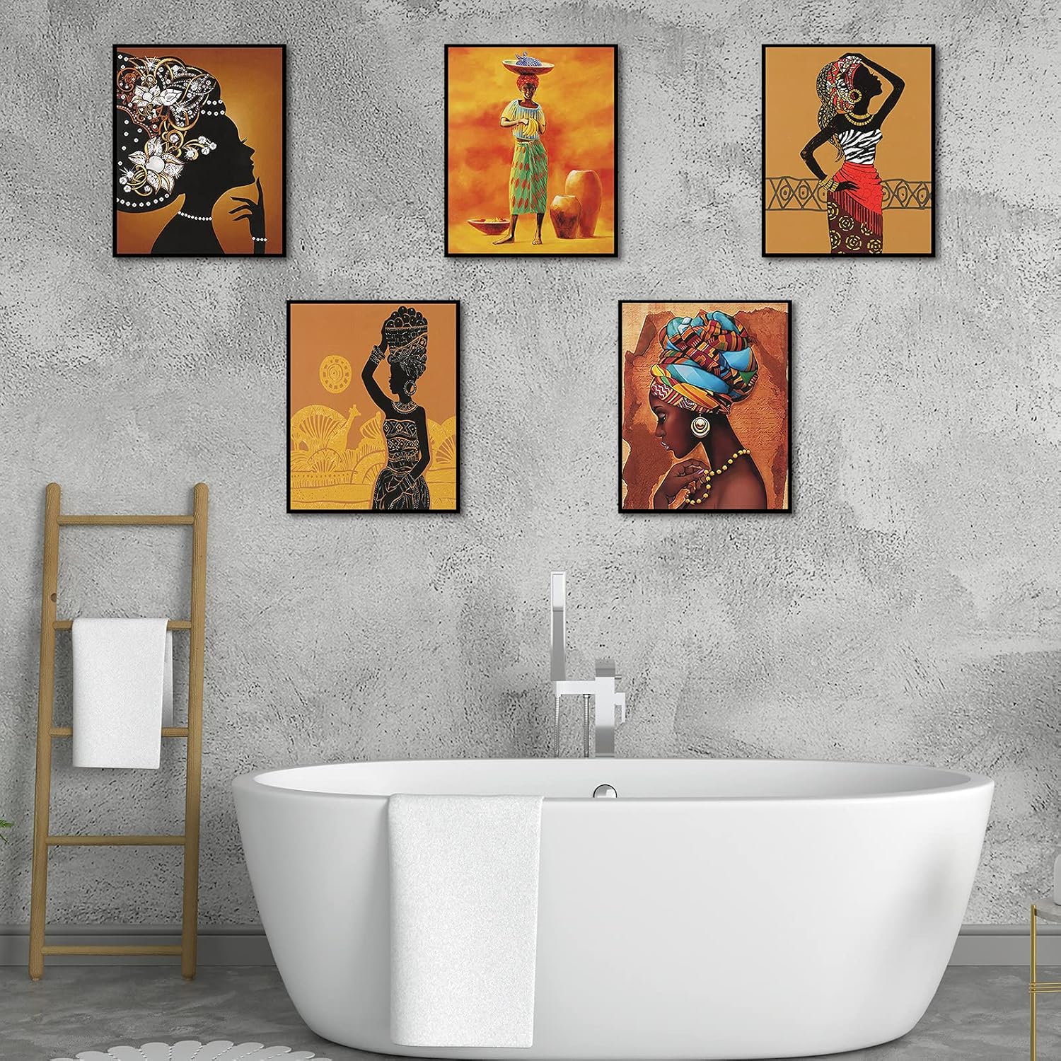 Modern African Art Wall Decor – Trendy & Cultural Home Style