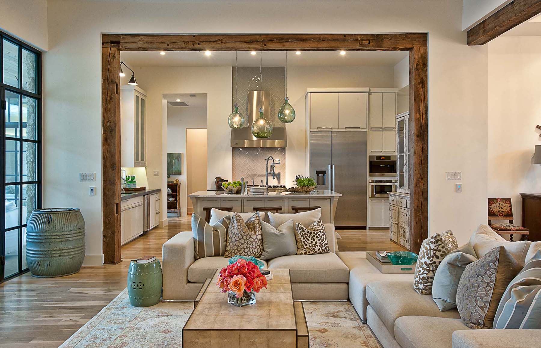 A Contemporary Home With Rustic Elements Connects To Its Environment ... throughout Interior Home Design Ideas