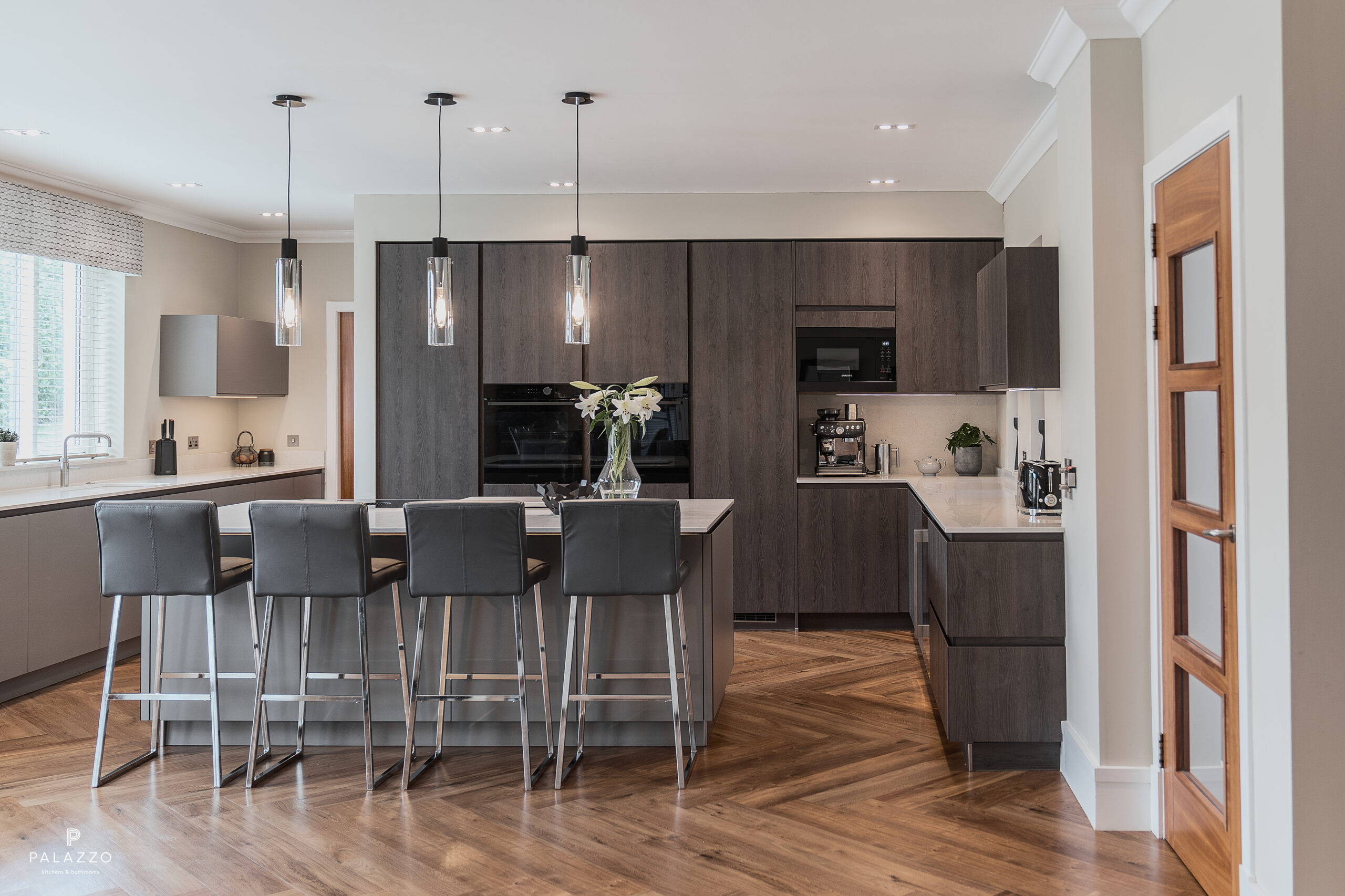 A Modern Kitchen Renovation Project In Glasgow - Palazzo intended for